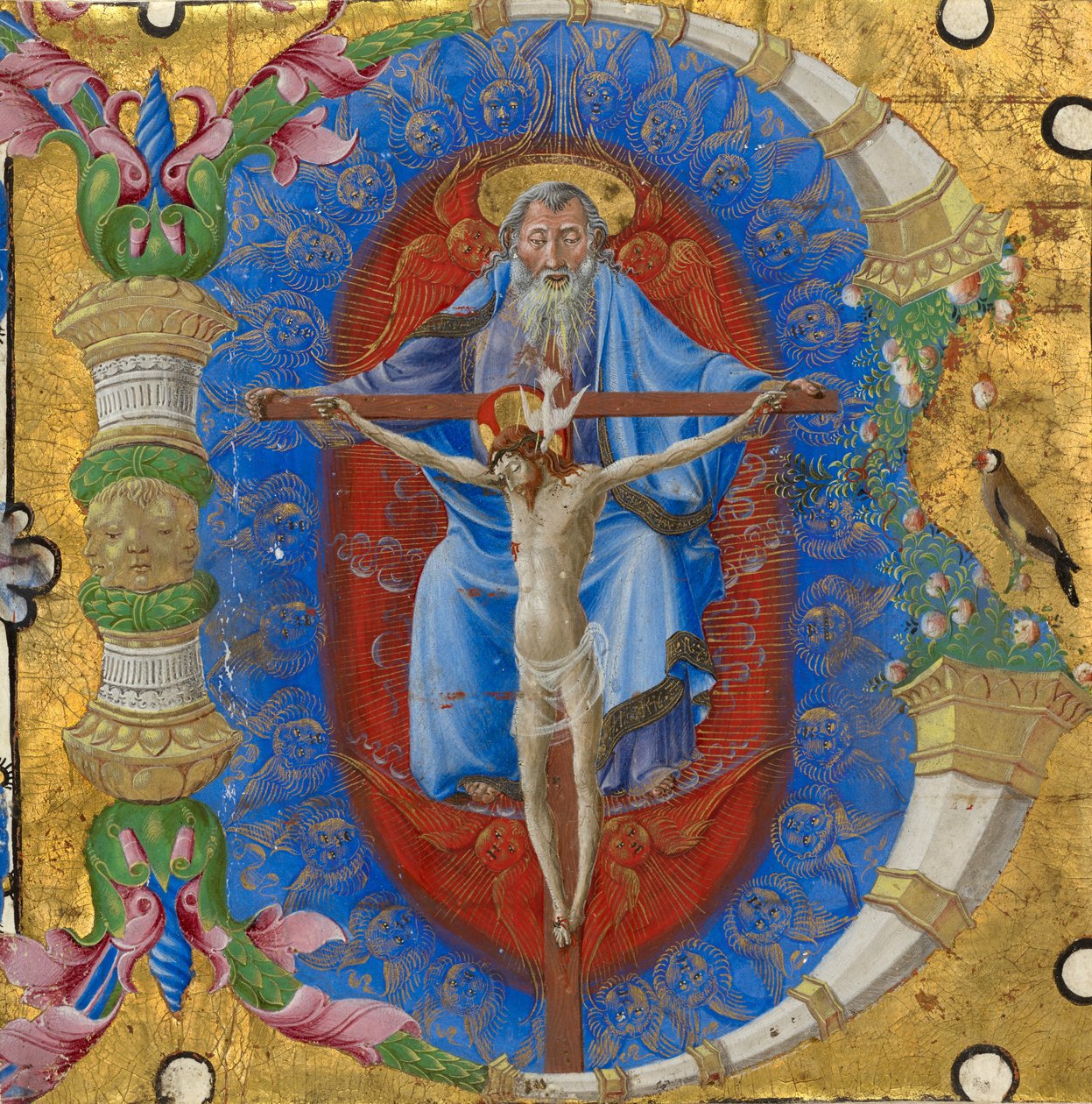Begin B: De Drie-eenheid door Taddeo Crivelli