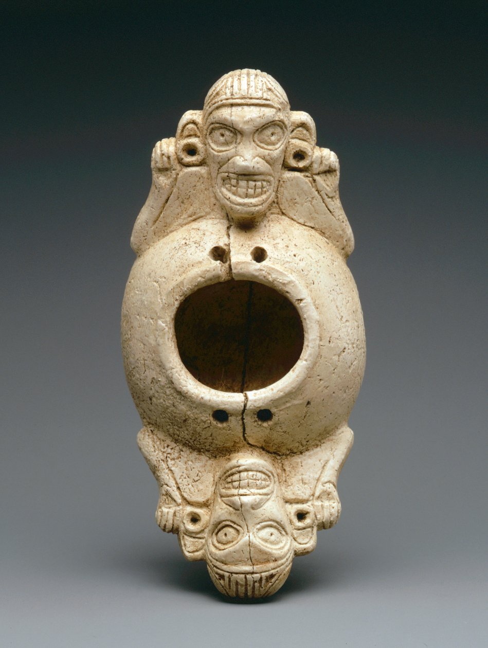 Beeldvaartuig (manateebeen) door Taino Culture