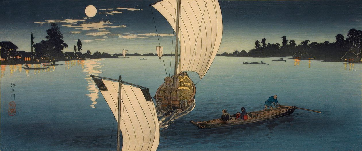 Edo (rivier) door Takahashi Hiroaki