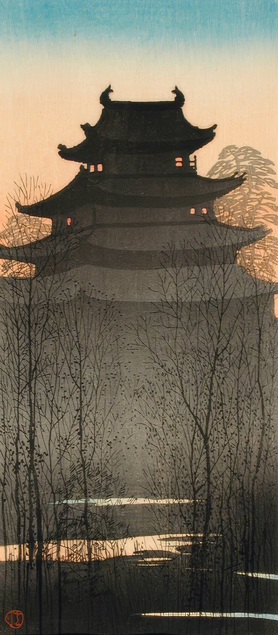 Nagoya kasteel door Takahashi Hiroaki