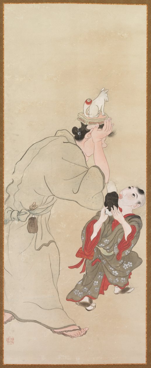 Genre Figuren door Takebe Sōchō