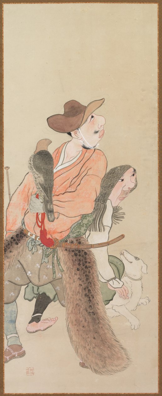 Genre Figuren door Takebe Sōchō