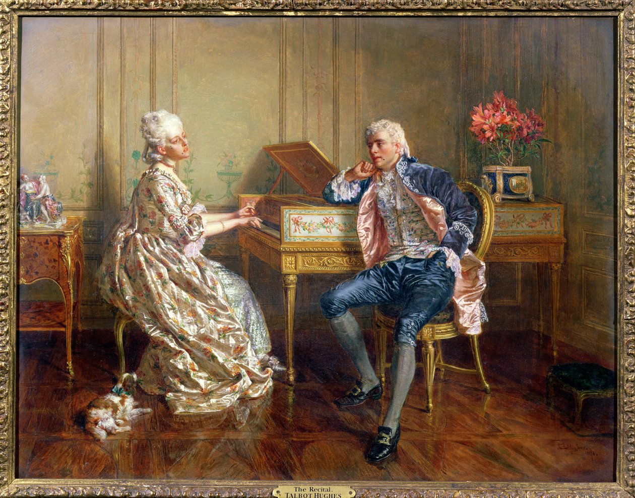 Het Recital door Talbot Hughes