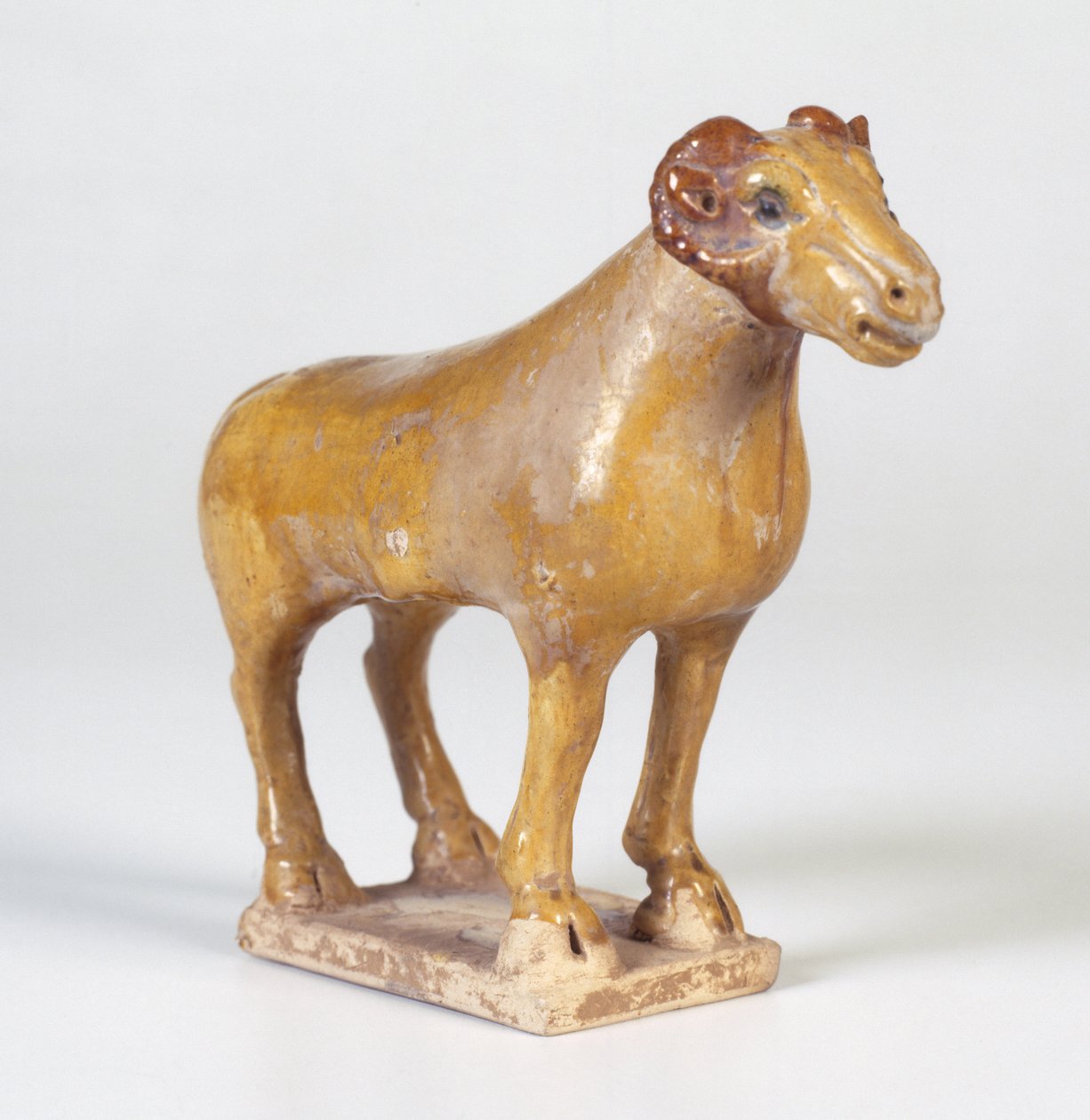 Grafbeeld, Ram, Tang-dynastie, 618-907 n.Chr. door Tang Dynasty Chinese School
