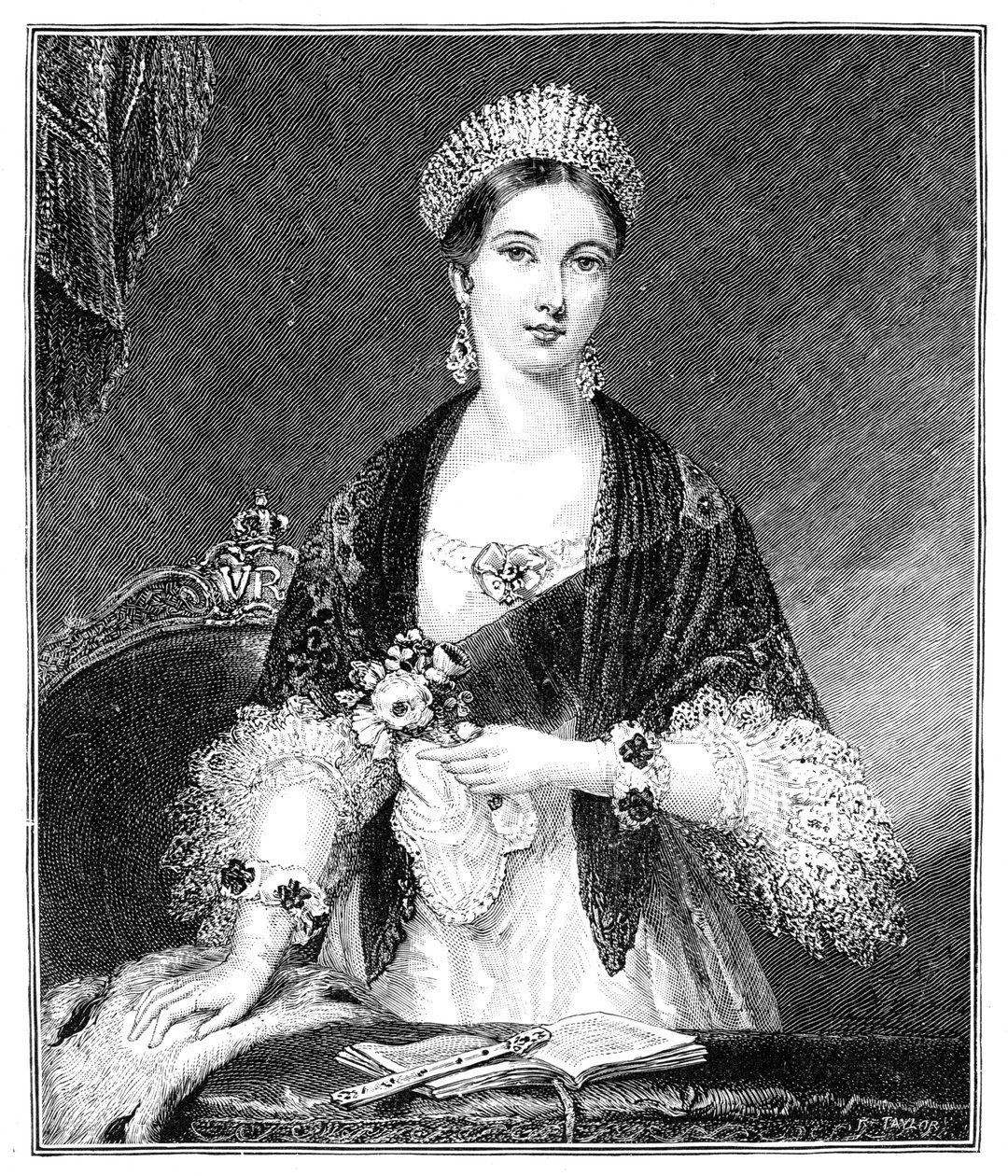 Koningin Victoria, 1819-1901, 19e eeuw door Taylor