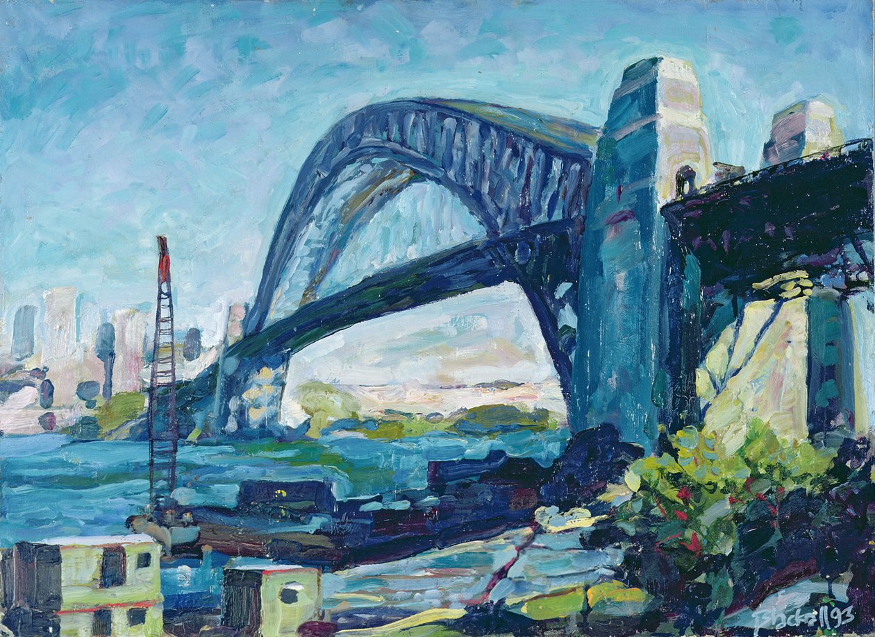 Sydney Harbour Bridge, 1995 door Ted Blackall