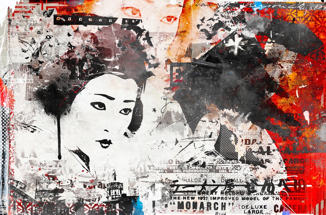 Moderne Geisha door Teis Albers