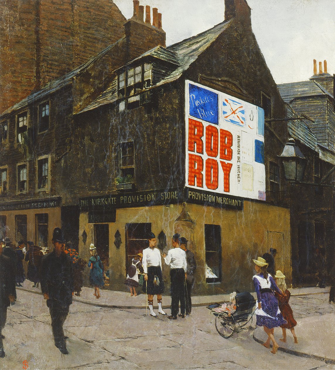 Leith, 1881 door Telemaco Signorini
