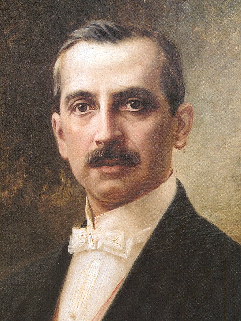 Portret van Javier Prado y Ugarteche door Teófilo Castillo