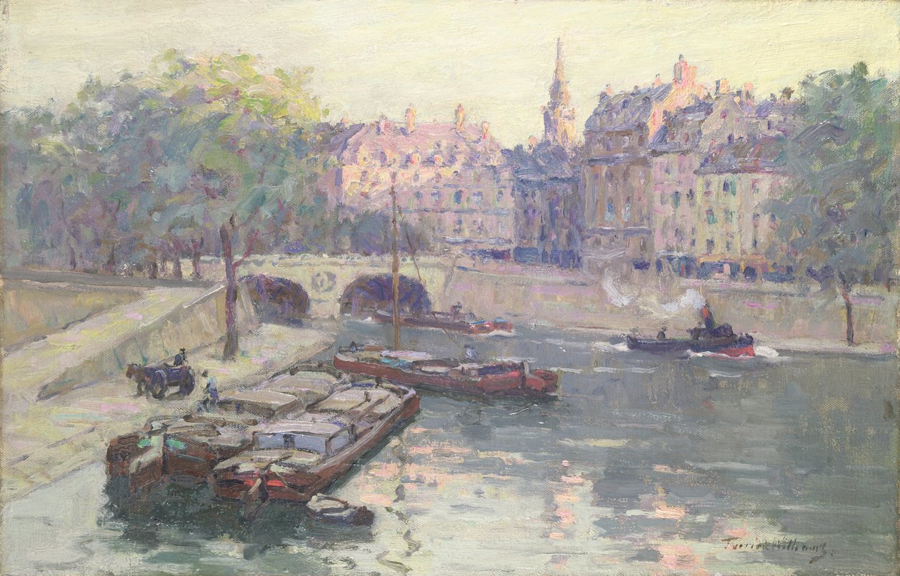 De Seine, Avond door Terrick Williams