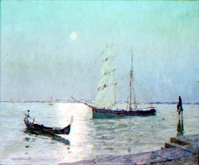 Vroege ochtend, Venetië door Terrick Williams