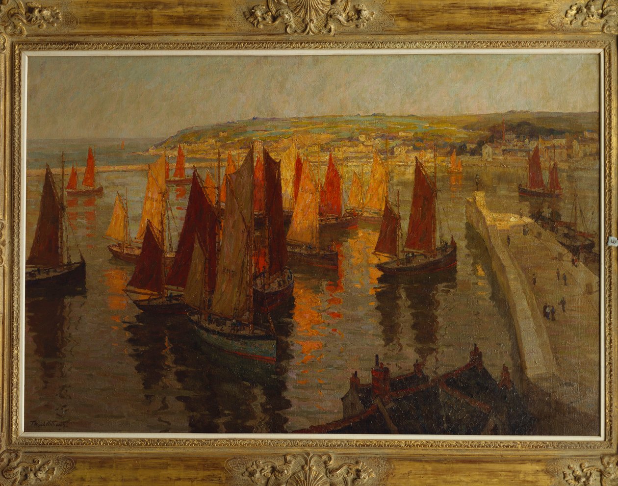 Rood en Goud, Brixham door Terrick Williams