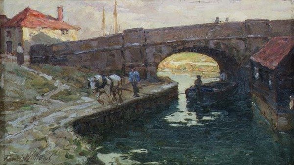 De brug, Whitby door Terrick Williams