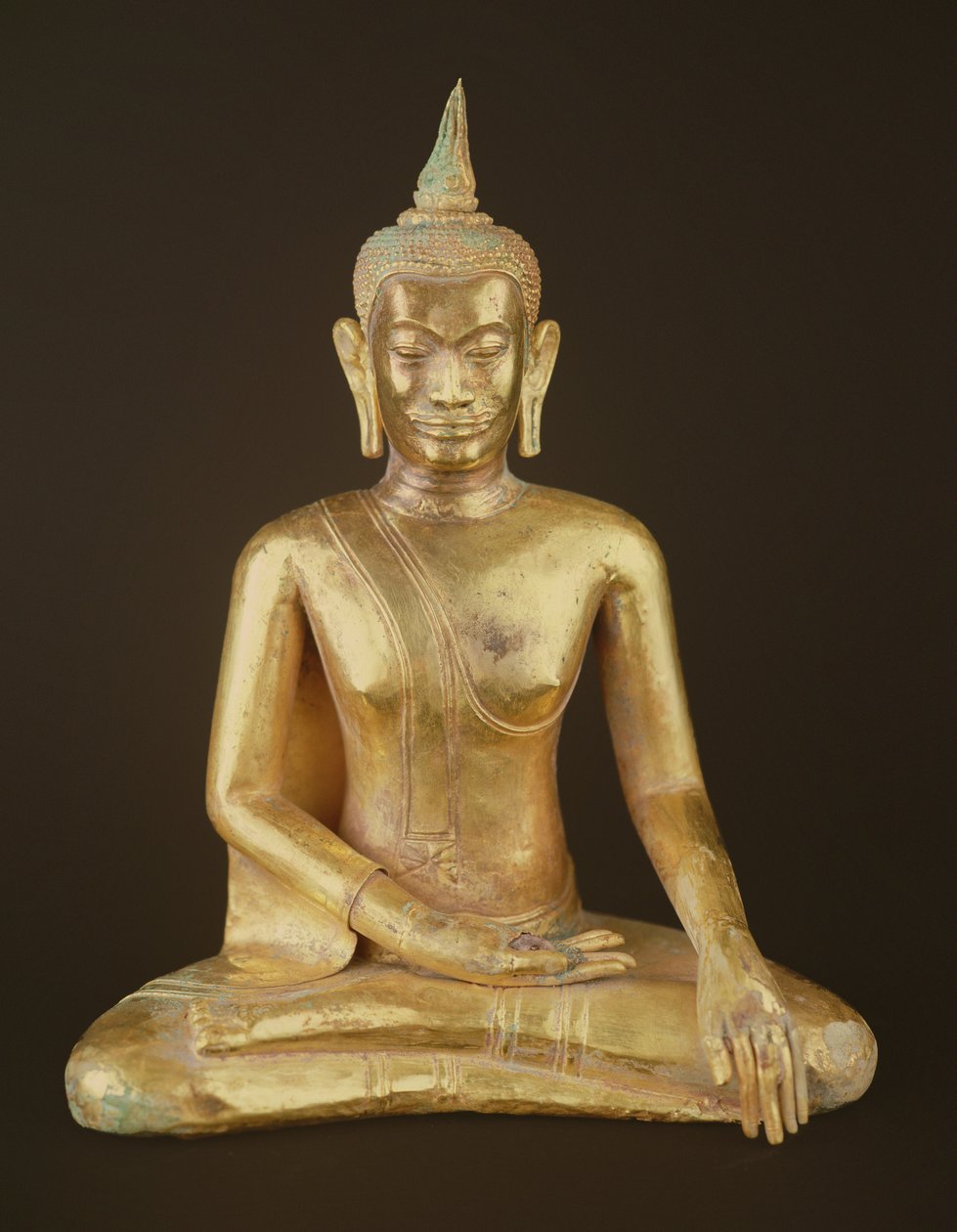 Boeddha zittend in meditatie door Thai School