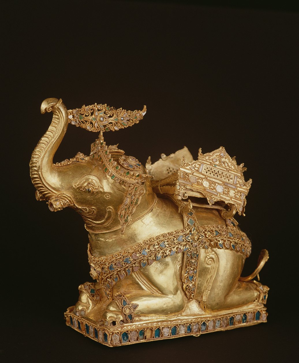 Olifant (goud) door Thai School