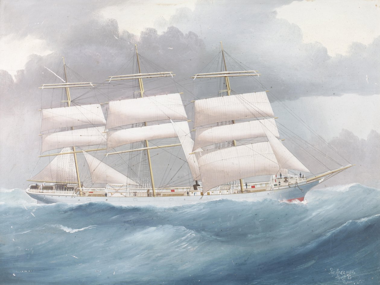 Het driemastschip 