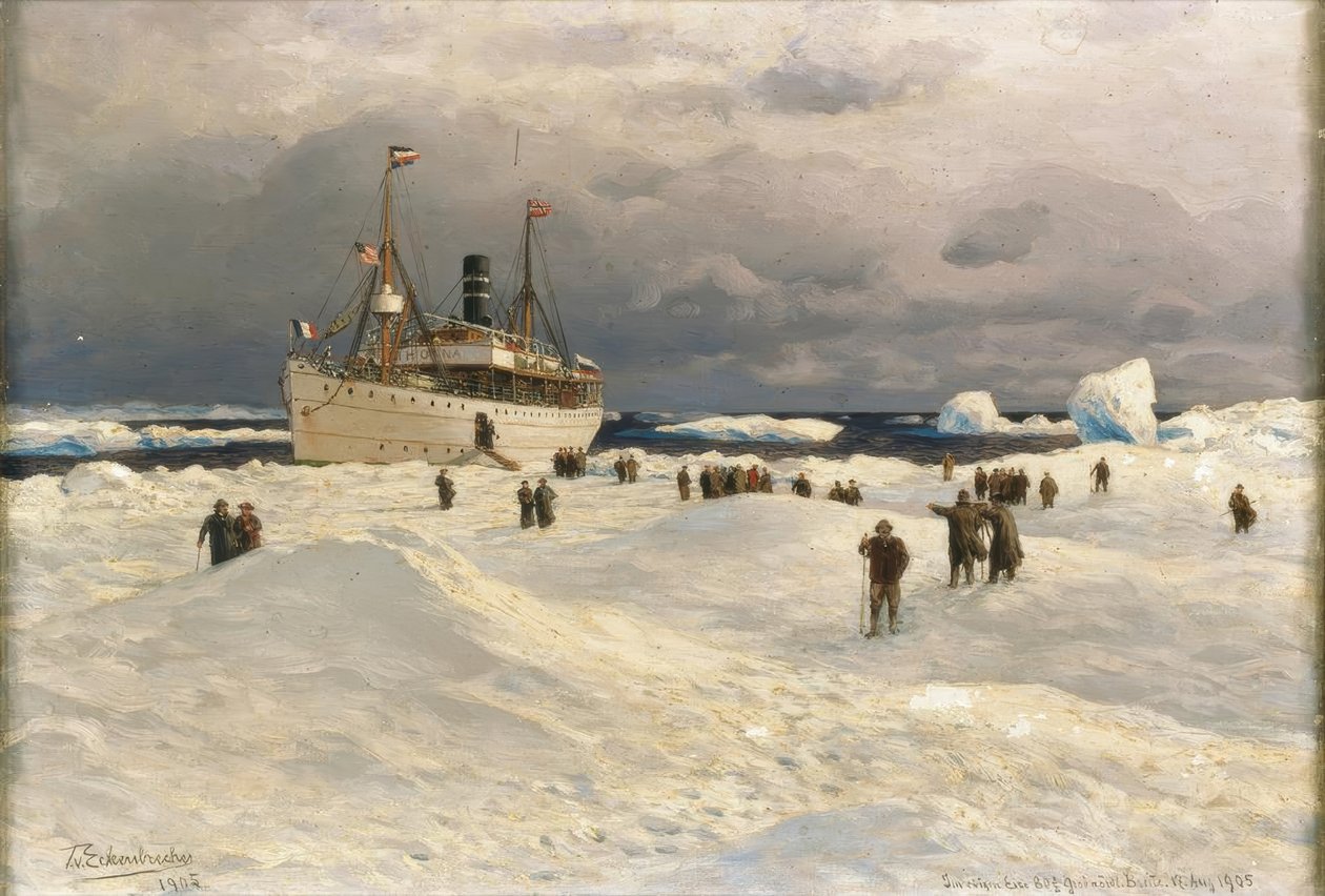 In het eeuwige ijs door Karl Paul Themistocles von Eckenbrecher