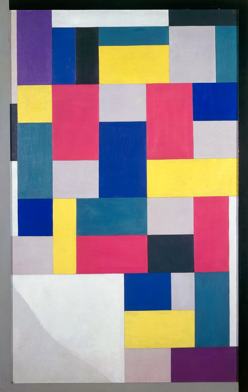 Compositie (Peinture pure) door Theo van Doesburg