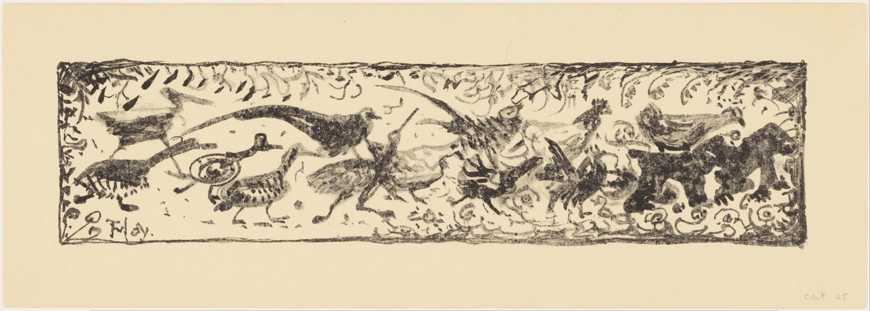 Vogels en apen door Theo van Hoytema