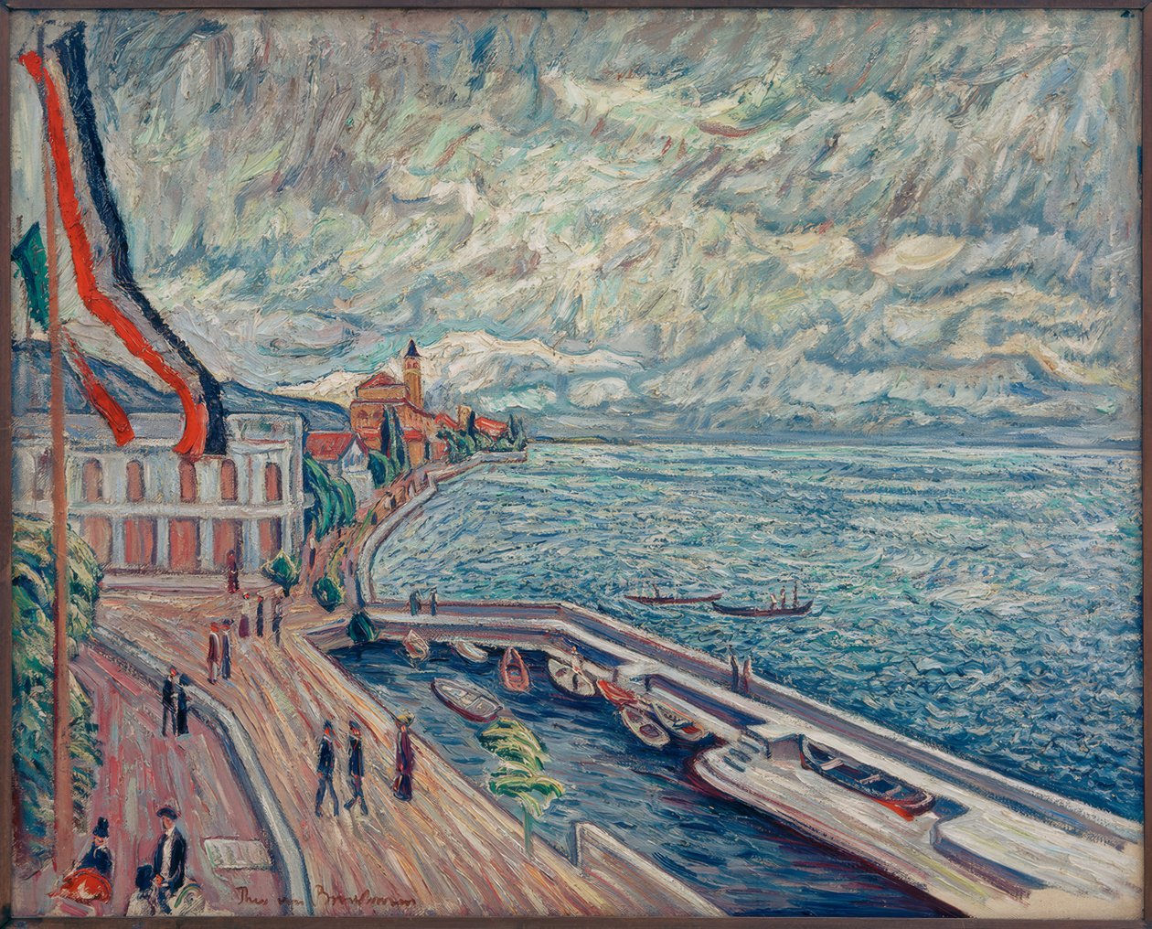 Gardone II door Theo von Brockhusen
