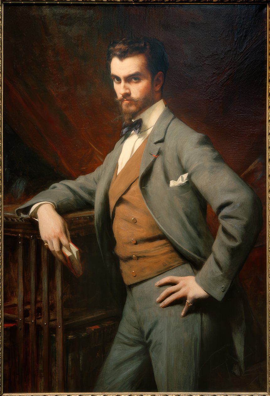 James Hazen Hyde door Theobald Chartran