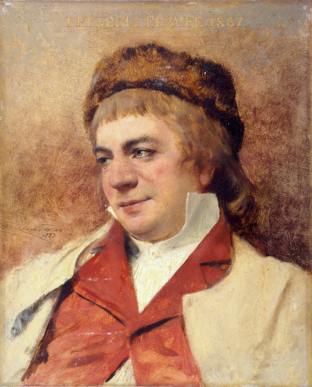 Portret van Frédéric Fèbvre 1835-1916, 1883 door Theobald Chartran