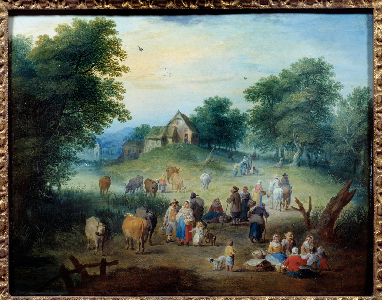 Landschap door Theobald Michau