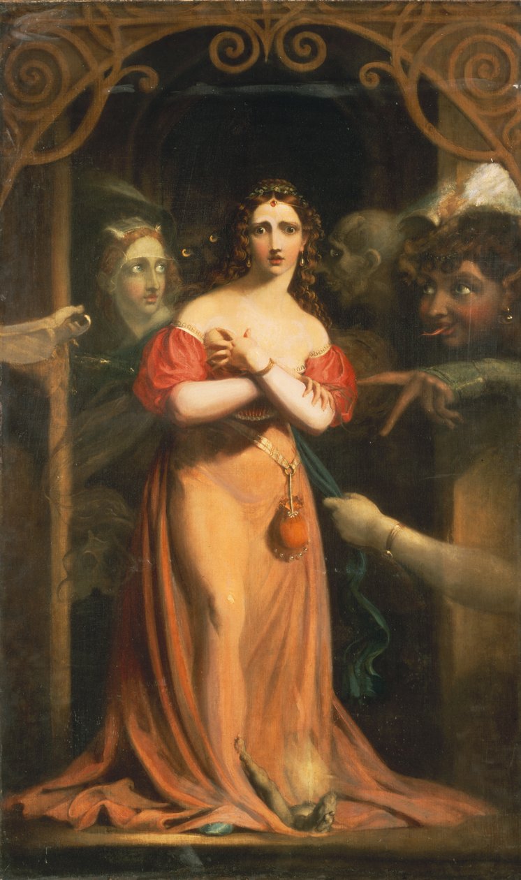 Een nachtmerrie door Theodor M. von Holst