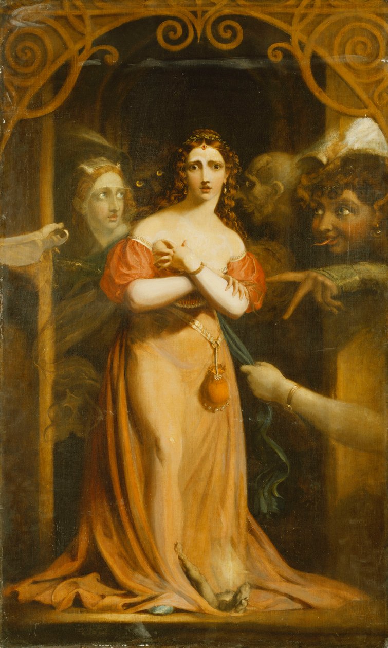 Een nachtmerrie door Theodor M. von Holst