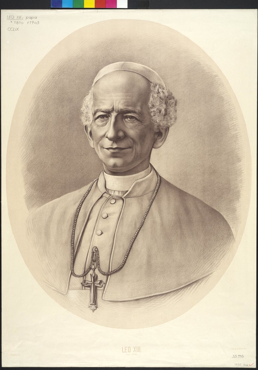 Paus Leo XIII door Theodor Mayerhofer