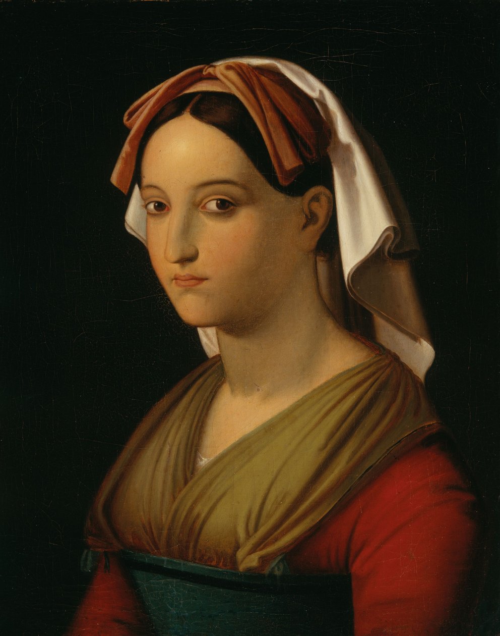 Portret van Vittoria Caldoni door Theodor Rehbenitz