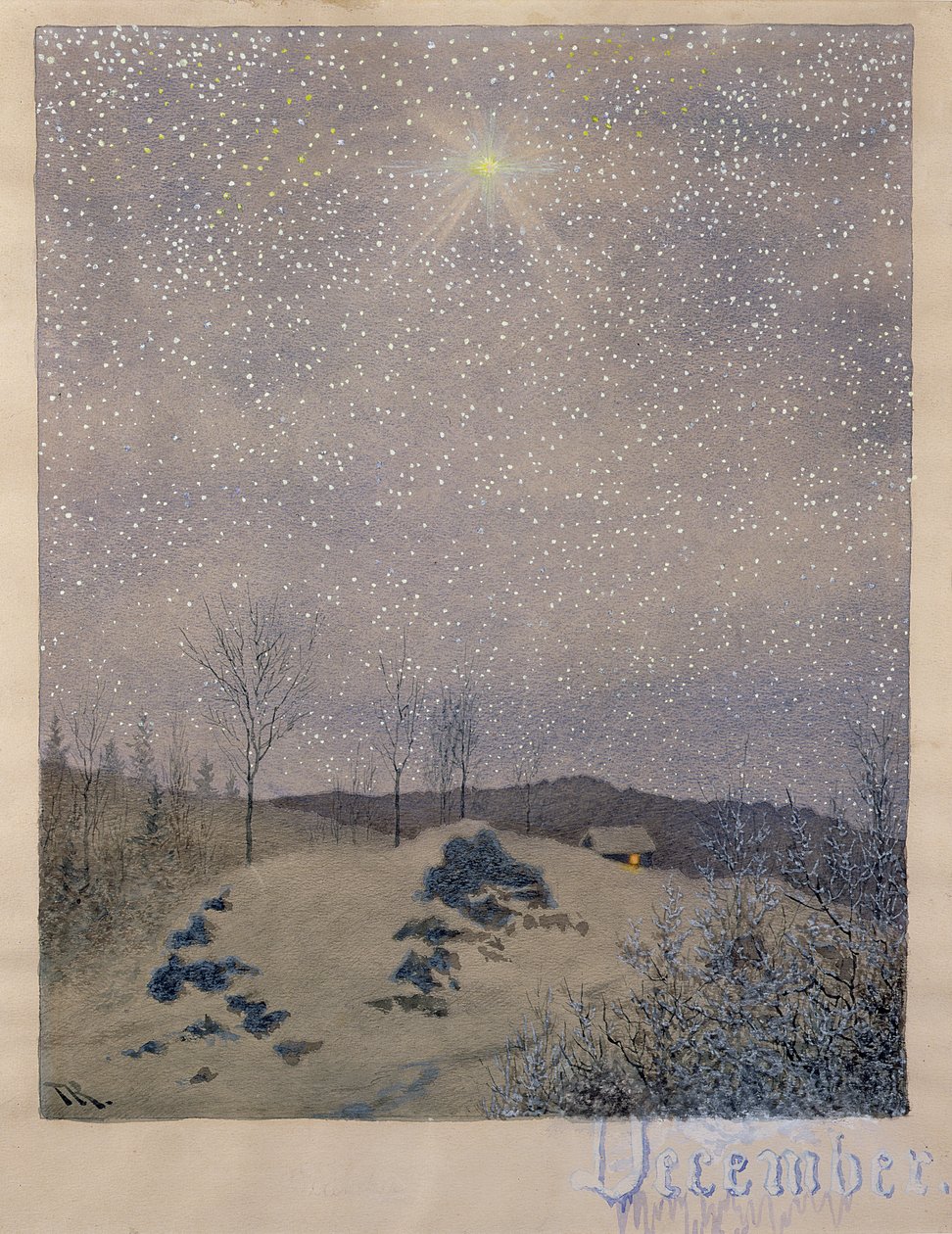December door Theodor Kittelsen