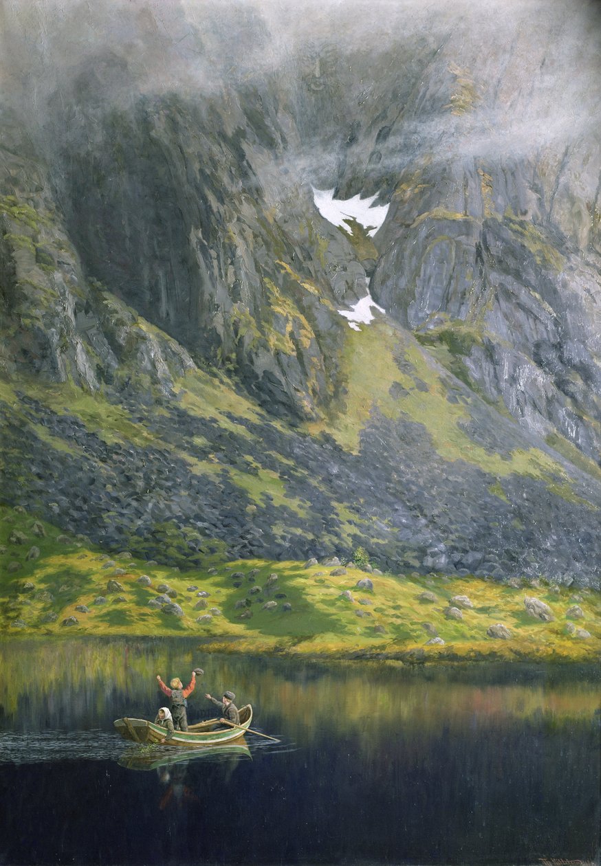 Echo door Theodor Kittelsen