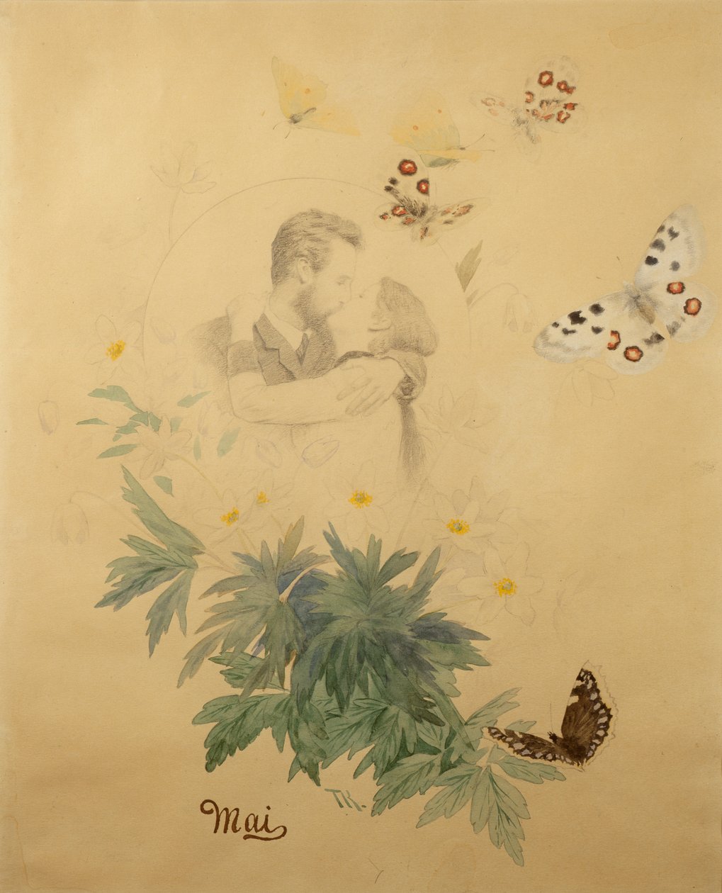 Mei door Theodor Kittelsen