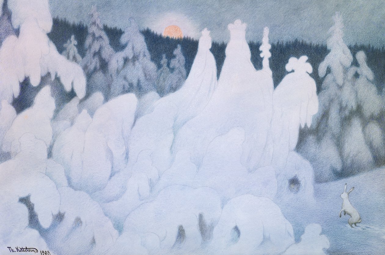 Nieuwjaarsspel Trucs door Theodor Kittelsen