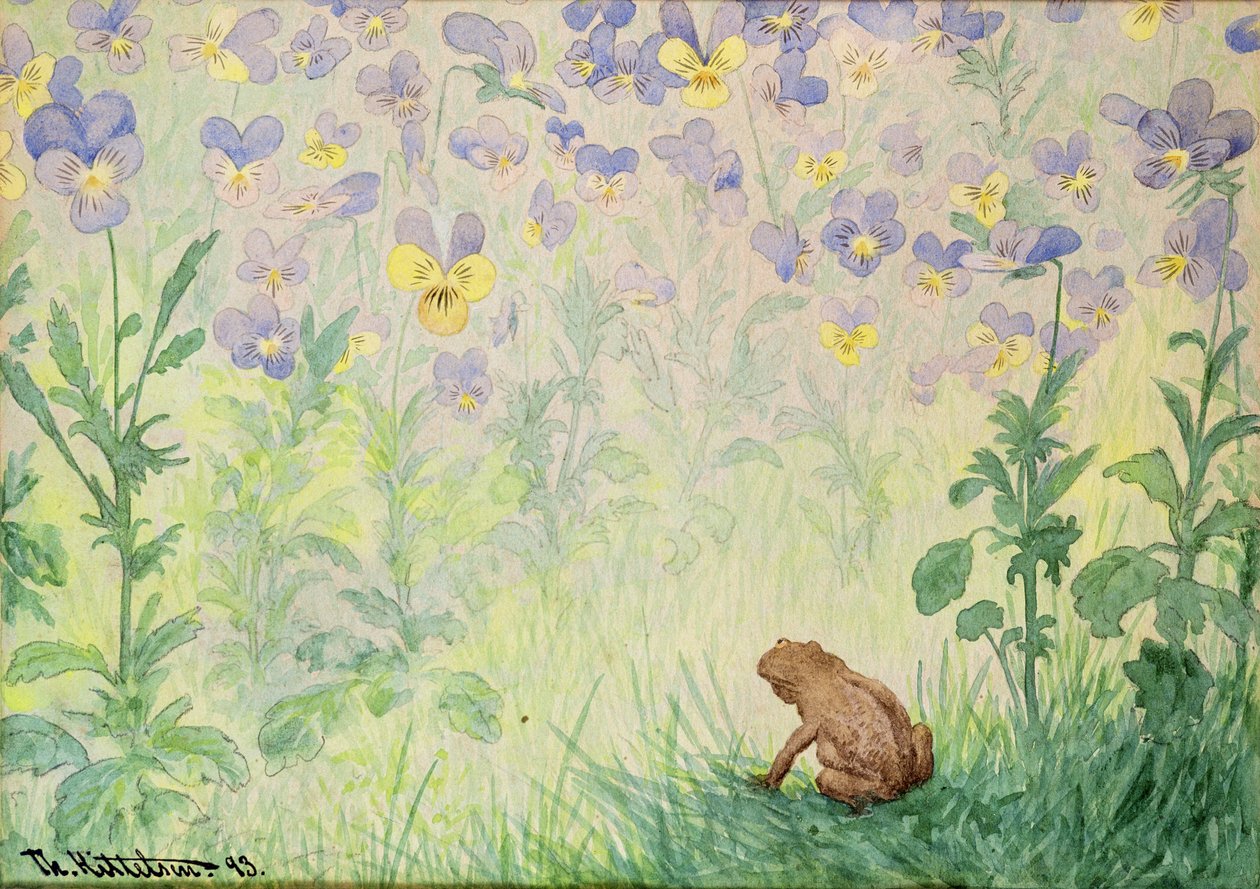 Vreemd door Theodor Kittelsen