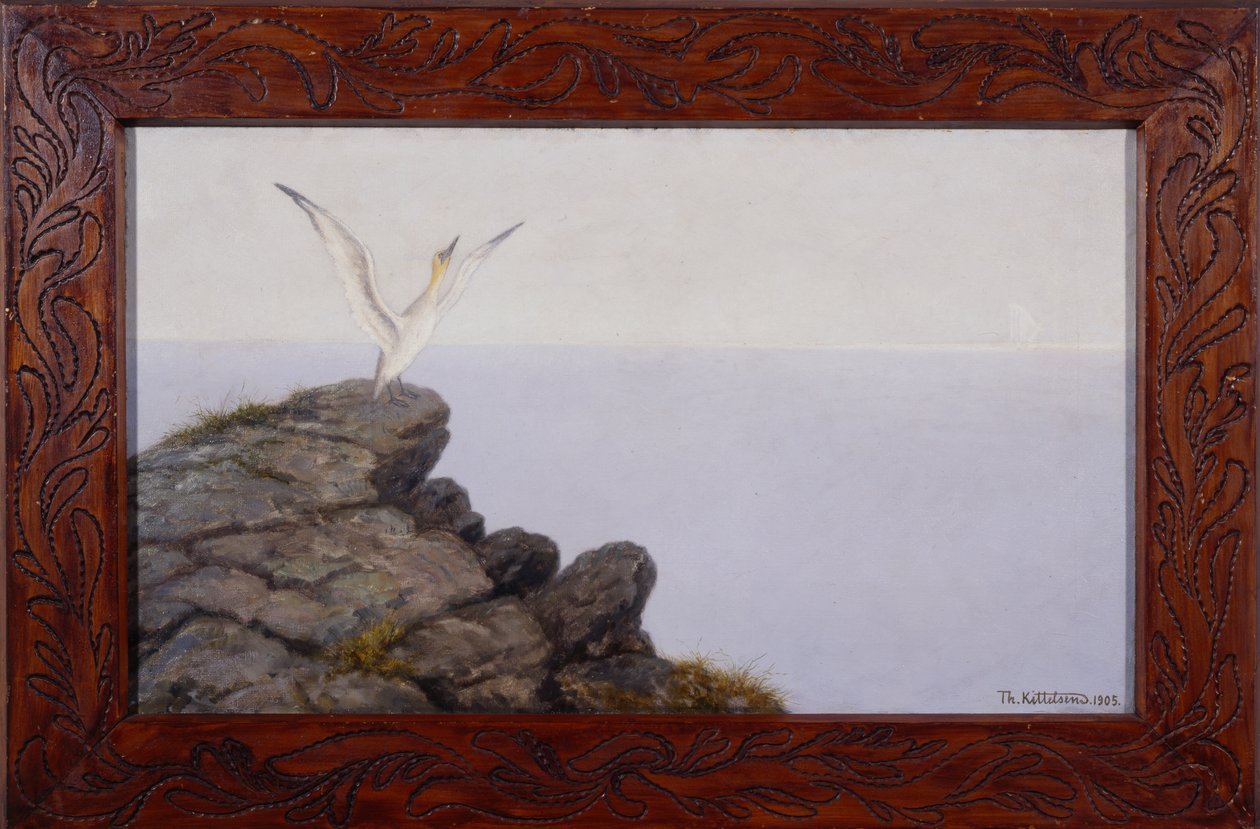Oeus harp door Theodor Kittelsen