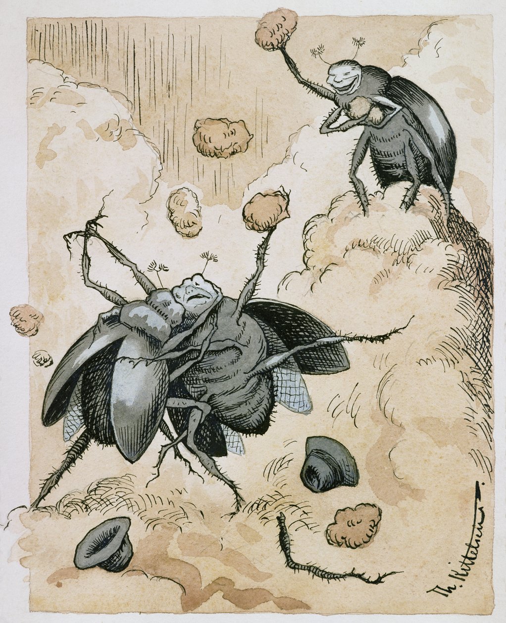 Zonder titel door Theodor Kittelsen