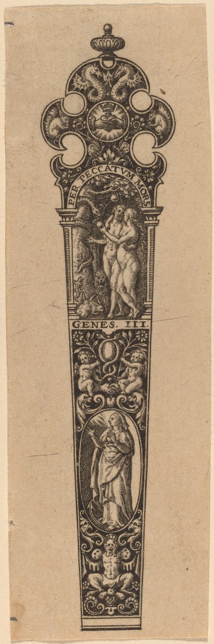 Ornament door Theodor de Bry