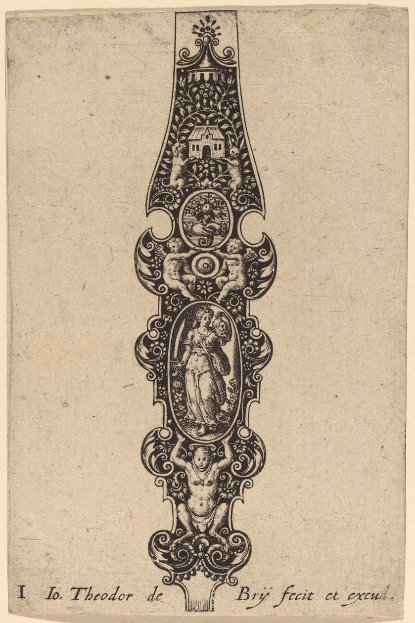 Ornament door Theodor de Bry