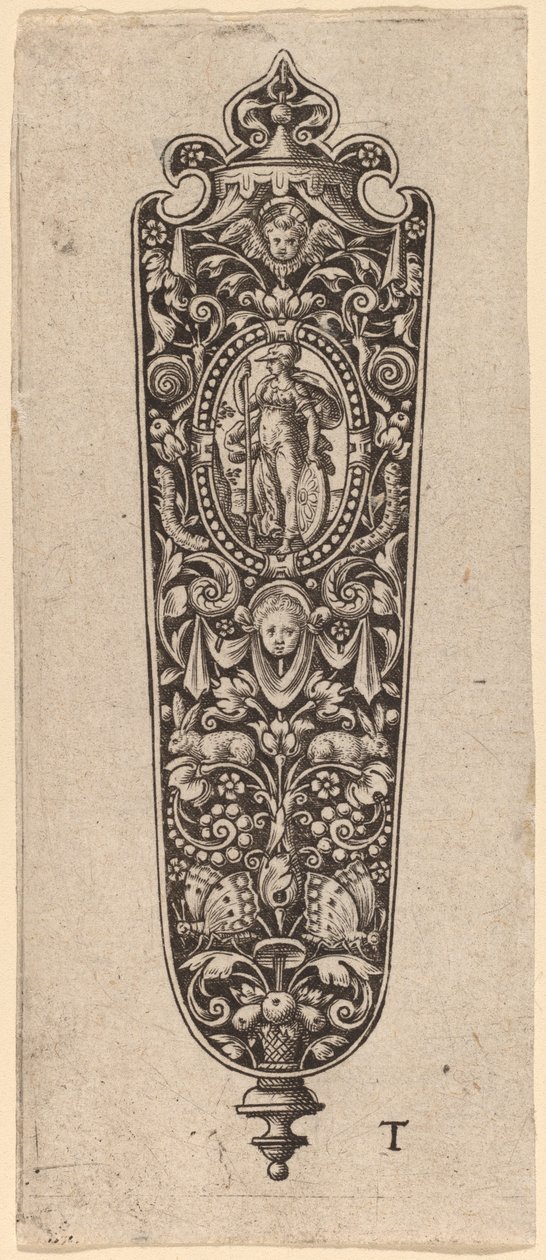 Ornament door Theodor de Bry