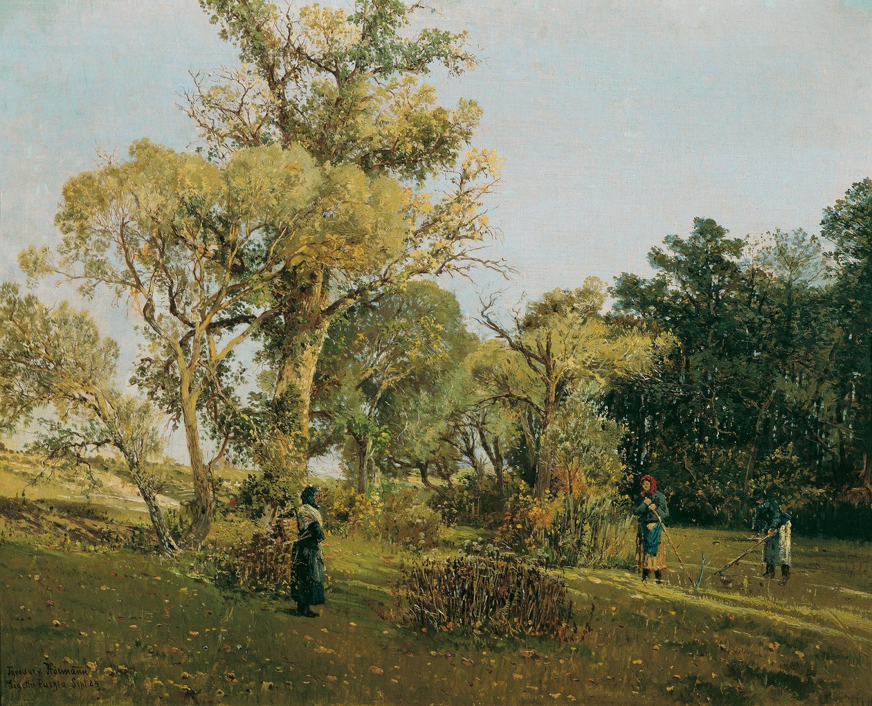 Op de Ligethi Puszta door Theodor von Hormann