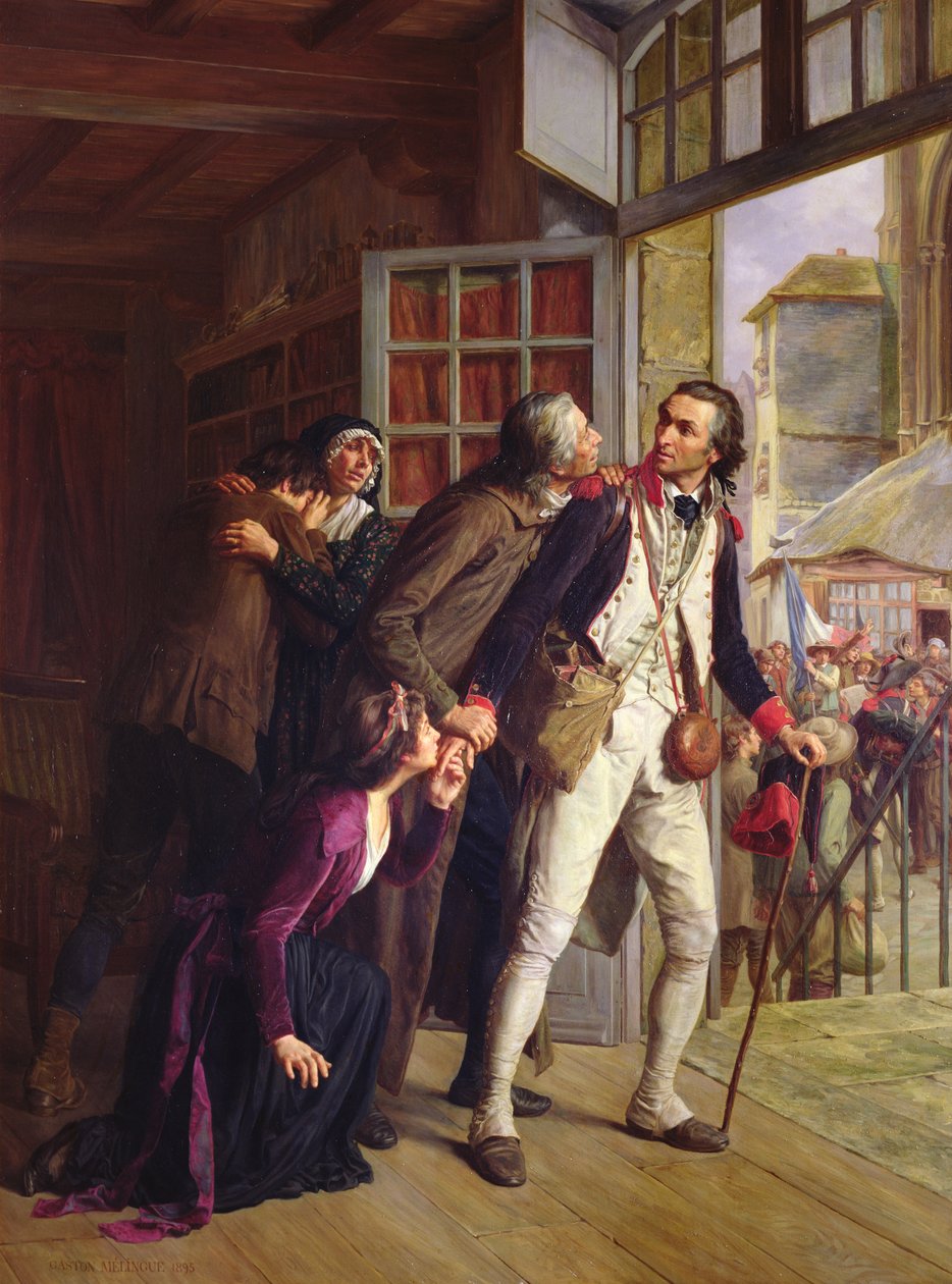 Vertrek uit de Tour d