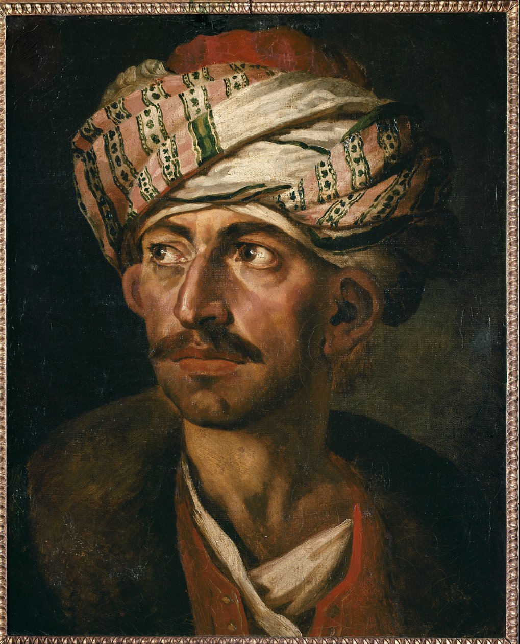 Hoofd van een oosterling door Theodore Gericault