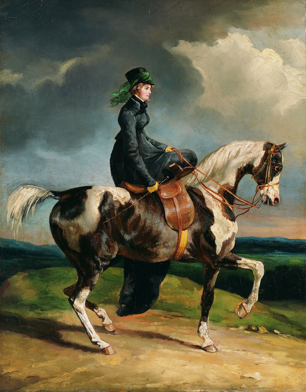 Amazone door Theodore Gericault