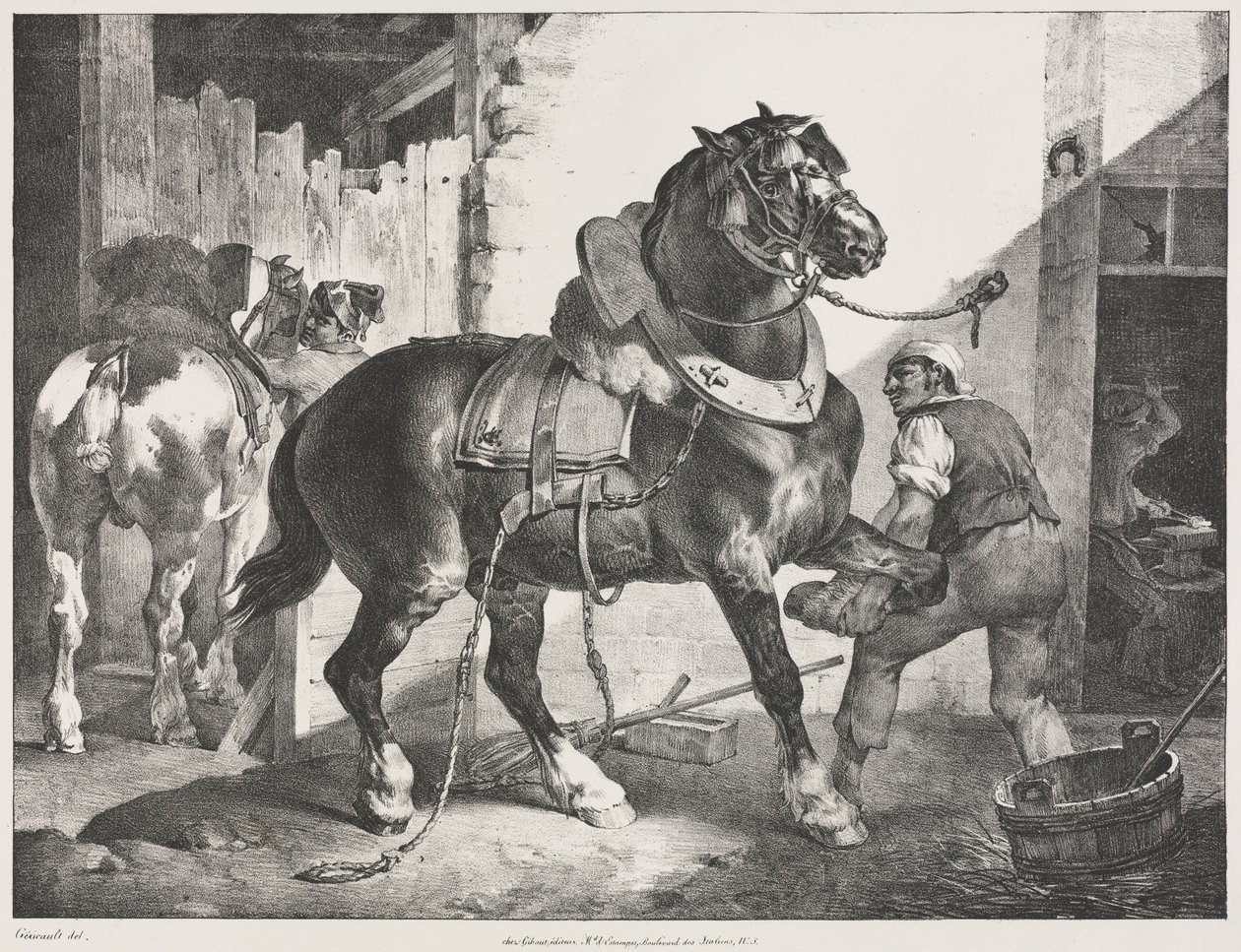 De Franse Smid door Theodore Gericault
