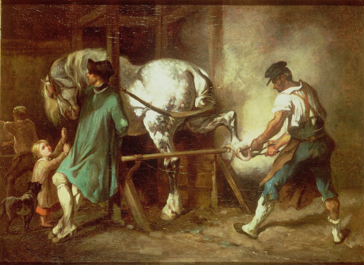 Onbekend schilderij door Theodore Gericault