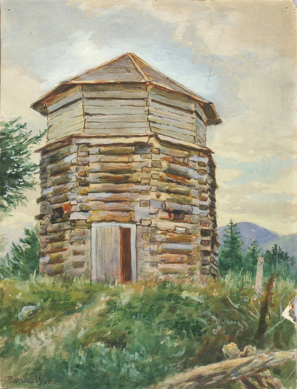 Russisch Blokhuis, Alaska door Theodore J. Richardson