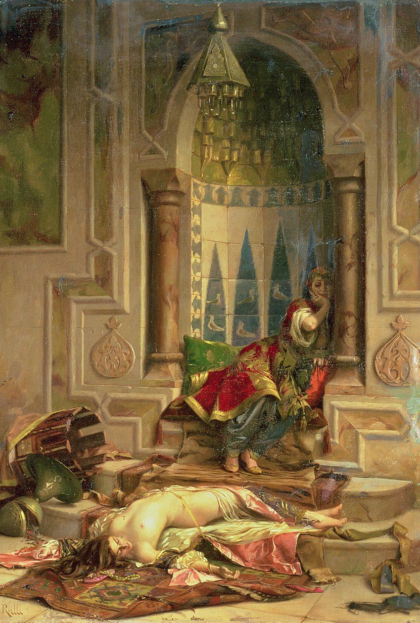 "Ah! Jaloers Onder de Jaloersen!" door Theodore Jacques Ralli