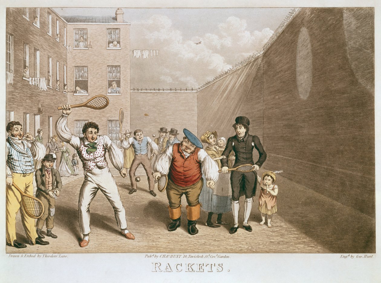 Rackets door Theodore Lane
